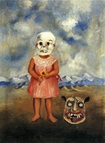niña-con-mascara-muerta-juega-sola-1938